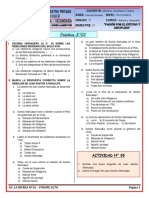 Tema 3 La Rebelión de Juan Santos Atahualpa 3° - Iv Bimestre 2022