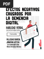 Efectos Negativos Causados Por La Demencia Digital (Corrección)