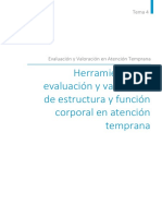 Ema 4. Herramientas de Evaluación y Valoración de Estructura y Función Corporal en Atención Temprana