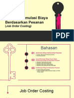 Summary Job Order Costing