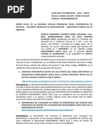 Caso Siaft Nº2306014502 Medios de Prueba