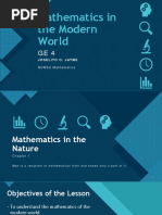 Mathematics in The Modern World Presentation