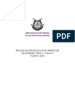 Kertas Kerja Program Kecemerlangan Semurni 2021