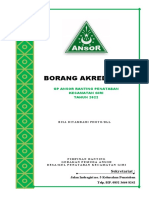 Borang Akreditasi Pimpinan Ranting GP Ansor