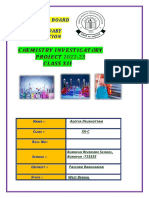 Chemistry Investigatory Project