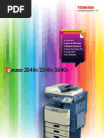 Toshiba e STUDIO 2040c Brochure