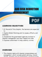 Disaster and Risk Reduction Management