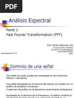 5.1 Análisis Espectral FFT