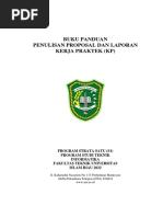 Buku Panduan Laporan KP 2022