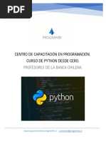 Curso Python 20 Horas