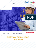 Diplomado Especializado Gestión de Calidad Iso 9001