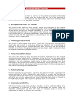 Feasibility Study Template