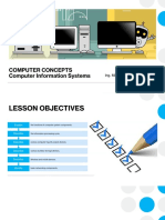 COMPUTER CONCEPTS - Computer Information Systems