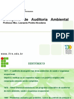 Aula 01 - Ferramentas de Gerenciamento Ambiental - Auditoria