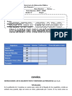 6to Examen Diagnostico 2021