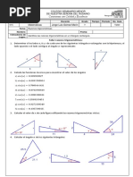 Taller - Razones Trigonometricas