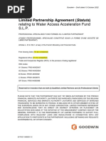 W2AF S.L.P. - Limited Partnership Agreement (WIP 2022) - v10 - CL