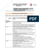 Indicadores para La Jornada de Observación y Ayudantía Iii Sem 2022