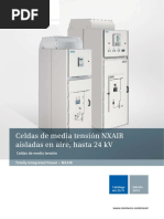 Celdas de Media Tensión NXAIR Aisladas en Aire, Hasta 24 KV