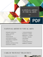 National ARTIST IN VISUAL ARTS