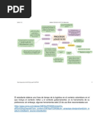 El Estudiante Elabora Una Línea de Tiempo de La Logística en El Contexto Colombiano en El Que Incluya El Contexto Militar y El Contexto Gubernamental