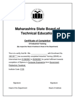 Itr Report Msbte Polytechnic World