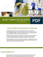 Basic Strength Training Exercise