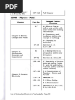 Deleted Syllabus Physics - Session 2022-23