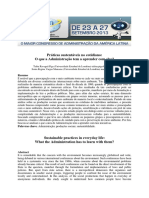 Práticas Sustentáveis No Cotidiano - o Que A Administração Tem A Aprender Com Elas - Admpg 2013