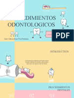 Procedimientos Odontológicos