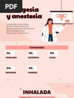 Analgesia y Anestesia en Embarazo