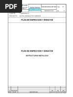 CTB 101 ECOP G QP 1214 A Plan de Inspección Estructuras Metalicas