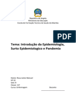 Introdução A Epidemiologia