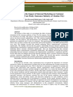 Investigating The Impact of Internal Marketing On Customer Orientation (Case Study: Insurance Industry of Abadan City)