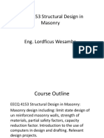 Masonry Design