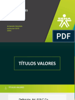 Títulos Valores y Garantías