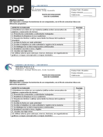 Pauta Evaluacion de Cuaderno