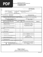 Sample CSC Clearance