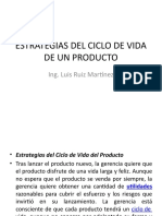 Estrategias Del Ciclo de Vida de Un Producto