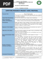 Topic Proposal Template