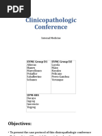 Clinicopathologic Conference: Internal Medicine