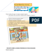 6° FICHA DIA 01 - PS - Realizamos Una Encuesta Acerca de Los Productos Que Consumen