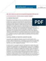 5 La Convivencia Escolar Una Tarea Necesaria, Posible y Compleja (Consejos de Convivencia)