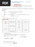 Colegio Adventista Puno: Porcentajes