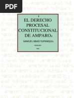 El Derecho Procesal Constitucional de Amparo-Samuel Abad Yupanqui