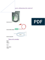 Dispositivos para Alimentación Enteral