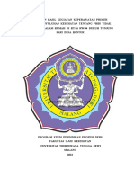 Laporan Hasil Kegiatan Keperawatan Primer