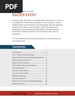 Kaizen Event Facilitators Guide