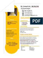 CV Psikolog Irma Feb 22 1