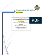 Actividad 4.3 - Procesos Termodinámicos